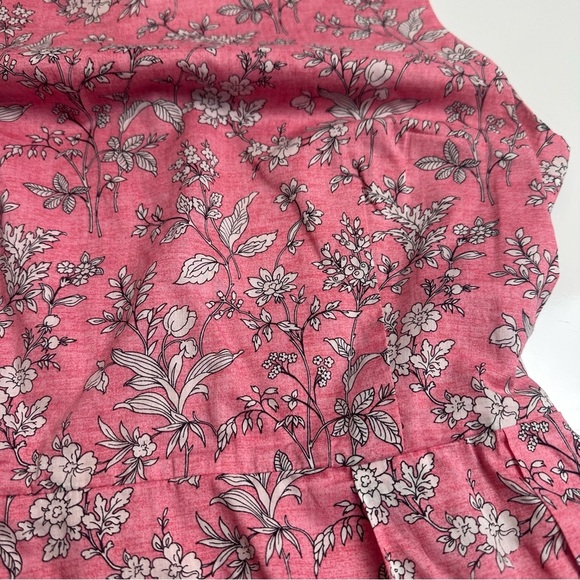 GAP Pink A-Line Sundress Sleeveless Crew Neck with pockets - Picture 6 of 8